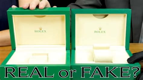 fausse boite rolex|how to detect a fake Rolex.